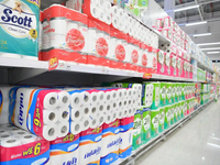 Prix bon marché Vente en gros de papier toilette personnalisable en pâte de bois indigène Papier de salle de bain doux 50g/80g/100g pour hôtels