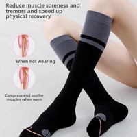 Chaussettes de compression ODM pour femmes - Soutien long des muscles du mollet pour la course professionnelle et le badminton