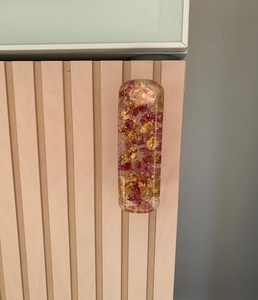 Poignée de porte en résine faite à la main, poignée décorative pour tiroir de meuble, pour armoires de cuisine, placards, commodes, accessoires de quincaillerie pour meubles - Product Image 1