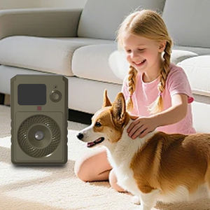 Répulsif ultrasonique multifonctionnel anti-oiseaux pour chiens et chats Capteur sonique Contrôleur d'écorce de jardin Anti-haut-parleur pour l'extérieur Été - Product Image 4