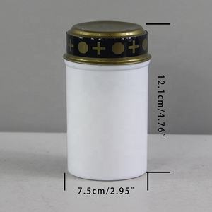 Festival — <span class=keywords><strong>bougie</strong></span> lumineuse LED sans cadre, pilier de batterie étanche, de haute qualité, IP44 blanc, cercle électrique - Product Image 4