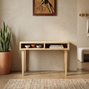 Una elegante mesa consola con cajones es la elección perfecta para cualquier habitación, combinando funcionalidad con una elegante solución de almacenamiento. - Product Image 5