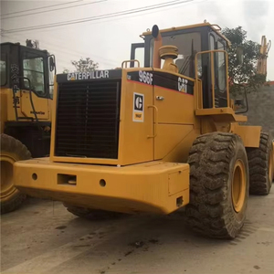 Chargeur frontal CAT 966F d'occasion japonais, capacité nominale de 15 tonnes, puissance de 92 kW, utilisé pour l'exploitation minière - Product Image 1