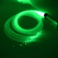 Kit de moteur lumineux à fibres optiques LED RGBW 6W avec câble à fibres optiques à points scintillants pour la décoration d'éclairage