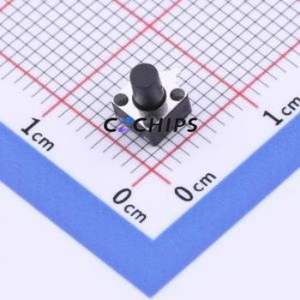 TSC025A06026A Tactile Switch Through hole Component (THT) Switch 4.5mm 4.5mm 6mm - Product Image 1