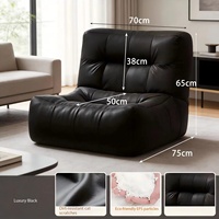Lazy Man Sitzsack-Sessel Wohnzimmer Modulares Sofa-Set Komprimierte Verpackung Einzelne Sitzgruppe Lounge-Sofa Moderne Wohnmöbel