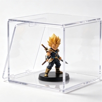 Boîte de rangement magnétique en acrylique Etb personnalisée, en plastique UV, coulissante, empilable, détachable, amovible, avec protection