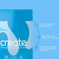 Gummies Pré-Entraînement OEM Saveur Framboise Bleue – Compléments Sportifs à la Créatine Monohydrate pour le Développement Musculaire – Bonbons Gélifiés pour Adultes