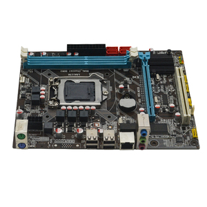 เมนบอร์ดคุณภาพสูง LGA1156 Core I3 I5 I7 H55 สำหรับคอมพิวเตอร์  พอร์ต LAN เดียว รองรับแรม 16GB PCIe และ DDR3 แบบคู่ - Product Image 2