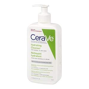 น้ำยาทำความสะอาดผิวหน้าสูตรให้ความชุ่มชื้น 100% จากสหรัฐอเมริกา ขนาด 12 ออนซ์ สำหรับผิวธรรมดา/ผิวแห้ง ด้วยเซราไมด์และกรดไฮยาลูโรนิก - Product Image 4