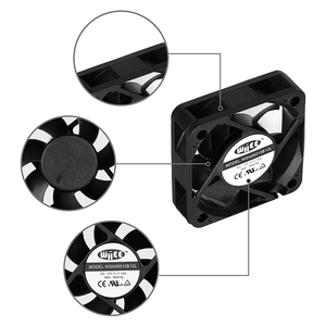 מאוורר קירור אוויר חשמלי 5015 מ\\\"מ עמיד למים <span class=keywords><strong>PWM</strong></span> DC 5V 12V 24V ללא מברשות עם בקרת טמפרטורה OEM ODM מאוורר זרימה צירית 50 מ\\\"מ עבור - Product Image 6