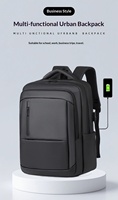 Sac à dos professionnel extensible et étanche CE HoSH Factory grande capacité avec port USB pour ordinateur portable, personnalisable avec logo, cadeau de Noël pour homme