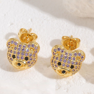 Earrings Heart Innovative Reliable Logistics Partner Meaningful Jewelry for Networking Event Professional Lead-free Plating - Product Image 4