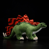 Peluche de Stegosaurus Personalizado, Juguete de Peluche de Dinosaurio, Cojín para Parque Temático, Tienda, Fábrica, Diseño Global Personalizado OEM ODM