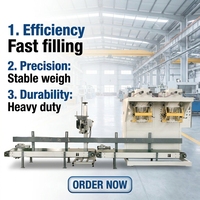 Machine d'emballage de poudre produite par une usine certifiée CE UE, capable d'emballer 10 KG, 25 KG, 50 KG de farine de maïs, de farine de haricots, de farine.