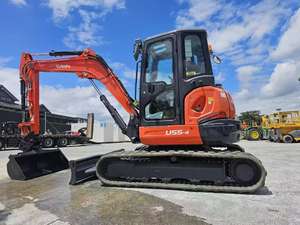 Mini excavatrice U55-4 certifiée de machines de construction Kubota sur chenilles prix d'usine Digger en stock - Product Image 3