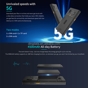 Máy Quét RFID 5G Thiết Bị Đầu Cuối Cầm Tay Android Hỗ Trợ Kỹ Thuật Số Cá Nhân 4G RAM 64G ROM Máy Tính PDA - Product Image 5