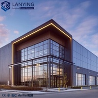 Edificio de Estructura de Acero Ligero Estándar GB SYLY para Taller de Acero con Servicios de Soldadura y Corte de Grado Q355b/Q235b