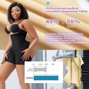 Fesses creuses Fajas Para Mujer Slim taille formateur ceinture pantalon post-chirurgie contrôle <span class=keywords><strong>de</strong></span> l'abdomen Colombiana Faja court - Product Image 6