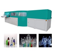 Machine de soufflage automatique pour animaux de compagnie à 4 cavités, 3,5 L, machine de soufflage par étirage, machine de moulage par soufflage, machine de fabrication de bouteilles d'eau