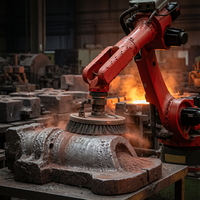 Robot de soudage CNC programmable, machine-outil six axes, soudage laser 3D en acier inoxydable