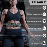 Ceinture de musculation LADYGLOW en cuir de vachette réglable, antidérapante, avec soutien dorsal, résistante à l'usure, pour l'entraînement en gros et la musculation personnalisée