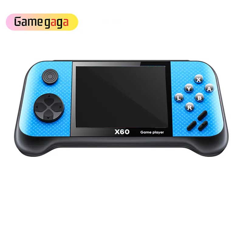 X60 Handheld Game Speler 3.5 Inch 4000 + Games Ondersteunen 2 Spelers Video Handheld Gameconsole