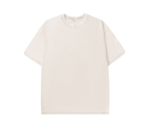 MT2692 Fabricant de vêtements de Guangzhou, T-shirts surdimensionnés pour hommes, 100% coton, 300 g/m², lavage à l'acide, personnalisables - Product Image 2