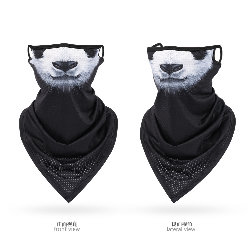 Vendaje triangular con orejas de panda gigante