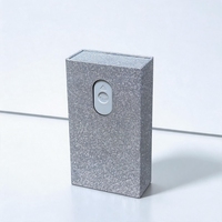 Boîte à tiroir coulissant avec verrou de sécurité, verrouillage par bouton-poussoir, emballage personnalisé en carton avec manchon et plateau