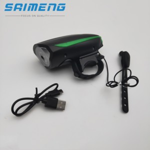 Interfaz USB, Color Opcional, Brillo Ajustable, Sonido Fuerte, 7588, Bocina de Carga, Luz para Bicicleta, Timbre para Bicicleta, Equipo de Ciclismo - Product Image 4