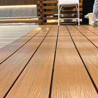 Planche de terrasse en WPC massif 140x23mm avec structure de noyau renforcée