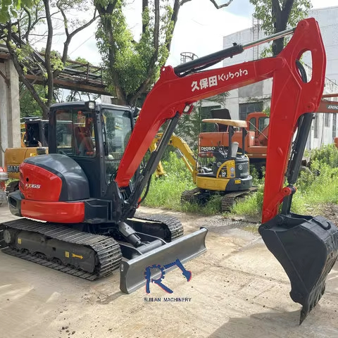 Оригинальный импортный Подержанный мини-экскаватор kubota Kx165 дешевые японские подержанные 6,5 тонн гидравлические машины для продажи