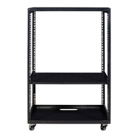 Prix d'usine, étagère de serveur 12U personnalisée, armoire réseau à cadre ouvert