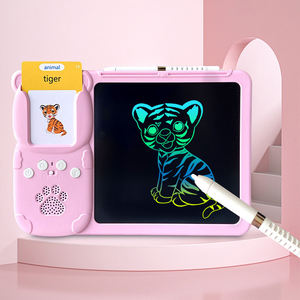 Offre Spéciale enfants d'âge préscolaire éducatif parler cartes Flash 112 & 224 mots de vue Animal émotion enfants bloc-notes - Product Image 1