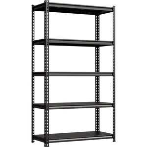 رفوف عرض 5 طبقات أرفف أرضية المنزل متعددة الطبقات تخزين سميكة المطبخ الطابق السفلي رف متفرقات - Product Image 1