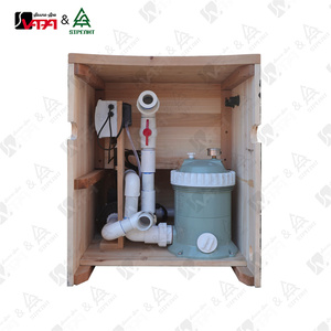 Vapasauna Eléctrica de Cedro para 4-5 Personas, Spa Exterior con Sistema de Control <span class=keywords><strong>Balboa</strong></span>, Diseño Moderno para Uso en Hoteles - Product Image 3