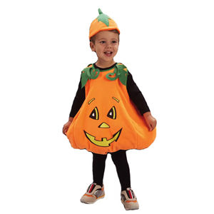 Carnival Party Halloween <strong>Orange</strong> Cute Pumpkin Pumpkin Costume Fancy <strong>Dress</strong> with Hat Cosplay Costume Jumpsuit <strong>Dress</strong> - Product Image 2