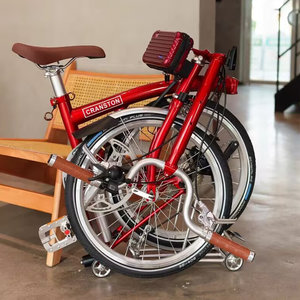 Bicicleta Plegable de Moda MINT 20 Pulgadas 9 Velocidades Doble Freno V de Acero Cromo-Molibdeno de Alta Calidad con Plegado Triple - Product Image 2