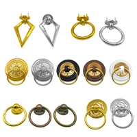 Pièces de meubles HUAWEI, anneau circulaire en plastique, poignées de porte, boutons de canapé, bouton rond, accessoires de décoration pour chaises de salle à manger