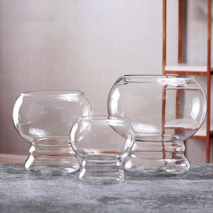 クリアラージラウンドガラスタンクフィッシュボウル水族館 - Product Image 6