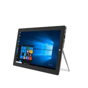 Sıcak satış 11.6 inç 2 1 Tablet ile klavye kalem Win10 Tablet PC stokta