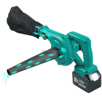 Voor Makitas 18V Batterij Aangedreven Krachtige Batterij Air Blower YN8010 Blauw Tuin Blower