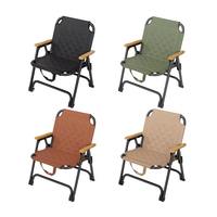 Chaise pliante de camping portable en acier au carbone pour la pêche et la plage