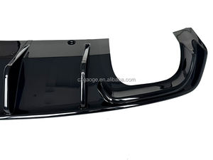 Difusor Trasero de Coche Negro Brillante ABS Personalizado de Fábrica para <span class=keywords><strong>AUDI</strong></span> S3/<span class=keywords><strong>A3</strong></span> S-Line 8V Sedán Pre-facelift 2013-2016 - Product Image 4