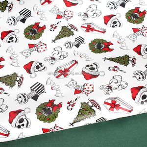 Sinh thái thân thiện biểu tượng tùy chỉnh cá nhân bao bì giấy cong vênh CuộN giáng sinh gói giấy Tissue giấy - Product Image 3