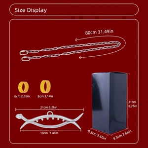 Pinza de pecho metálica en forma de serpiente con pinchos de presión y banda de goma, para SM de dolor suave y diversión en el pecho femenino, juguetes sexuales para adultos al por mayor - Product Image 6