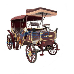 Charrette royale sans chevaux pour visites touristiques, chariot électrique de type citrouille pour transport spécial, chariot électrique de tourisme - Product Image 1