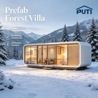 Serre Modulaire Préfabriquée Compacte Apple Cabin au Design Contemporain, Idéale pour Hôtels, Petits Jardins, Espaces Urbains et Commerciaux