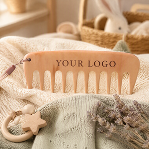 Peine de madera para el <span class=keywords><strong>parto</strong></span> con logotipo personalizado de fábrica, para alivio del dolor, para <span class=keywords><strong>bolsa</strong></span> de <span class=keywords><strong>hospital</strong></span>, posparto, con dientes anchos, para embarazo y <span class=keywords><strong>parto</strong></span> - Product Image 5